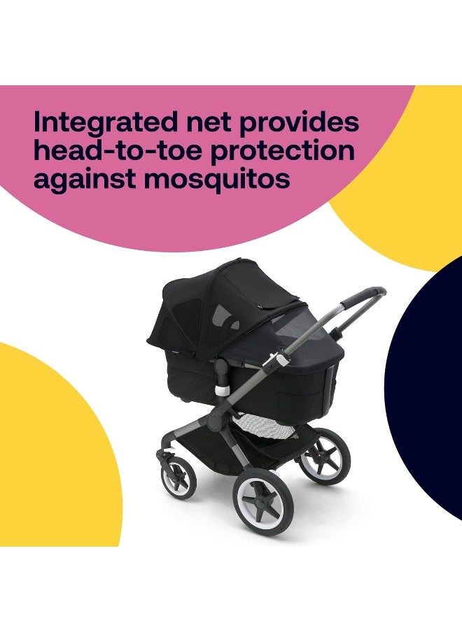 Bugaboo Bugaboo Window hood, extendable for extra coverage and optimal sun protection, compatible with Fox 3 (not compatible with Fox 5)/Cameleon3, Midnight Black  - Image 5