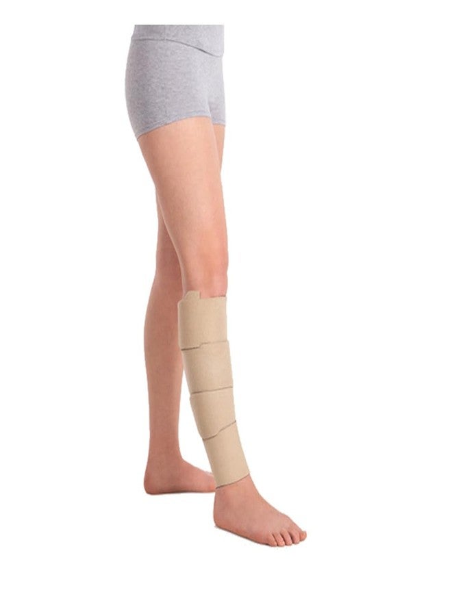 Juzo Reversible Versatile Support 30-60mmHg Calf Compression Wrap, Beige, 2XL Max Long - Image 2