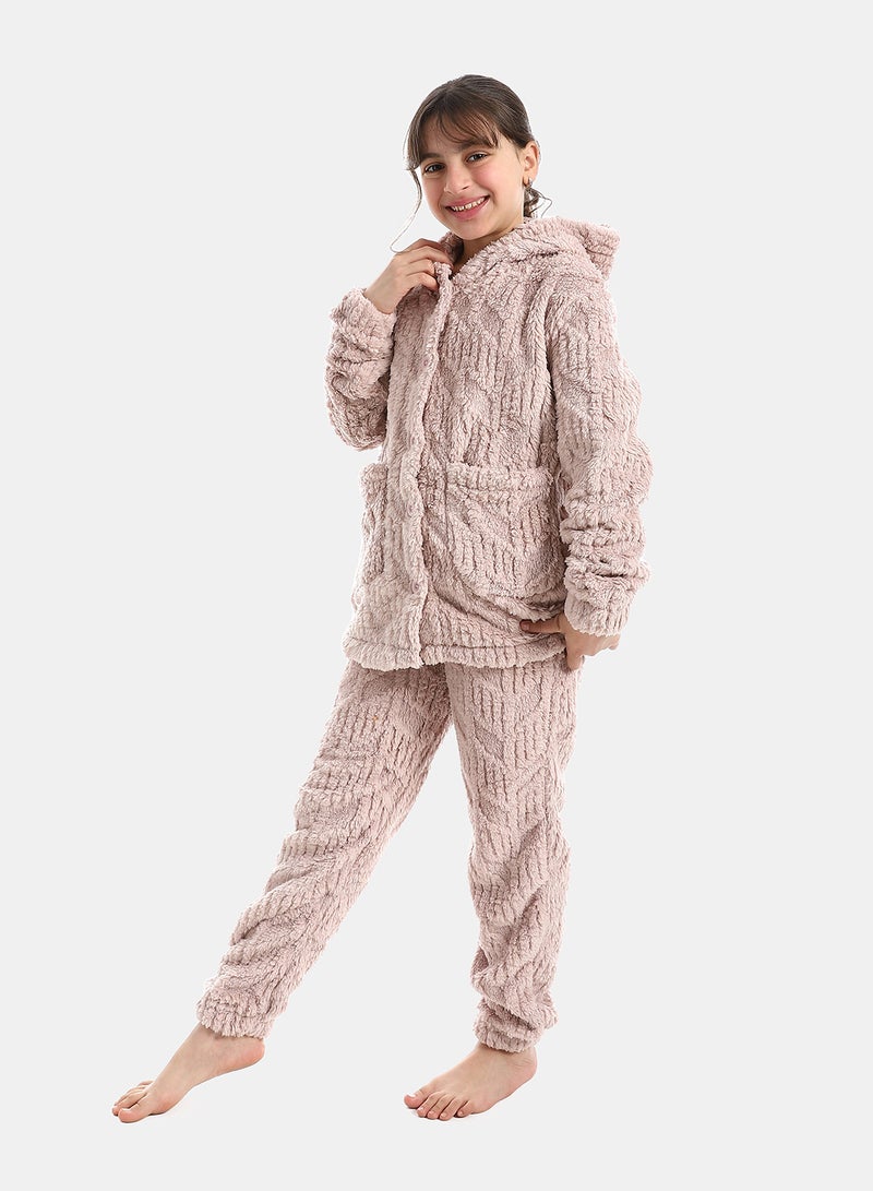 Andora Hooded Neck With Long Sleeve Pajama - Image 5