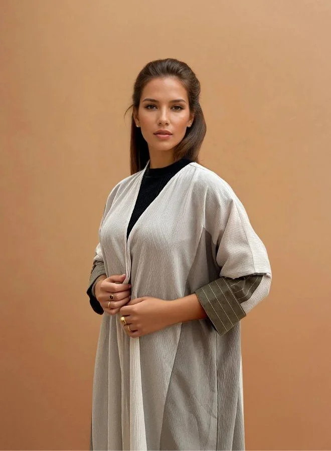 مشروع بلا اسم عباية ماديسون صيفية واسعة