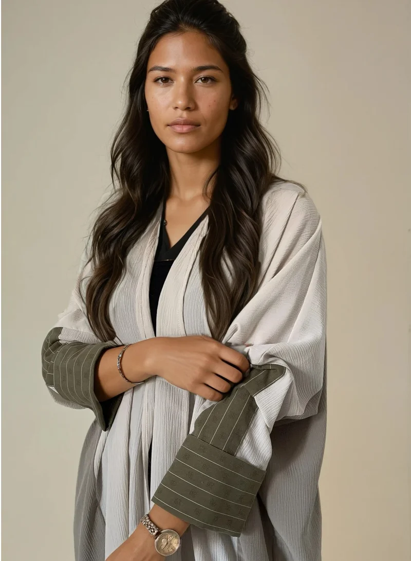 مشروع بلا اسم عباية ماديسون صيفية واسعة