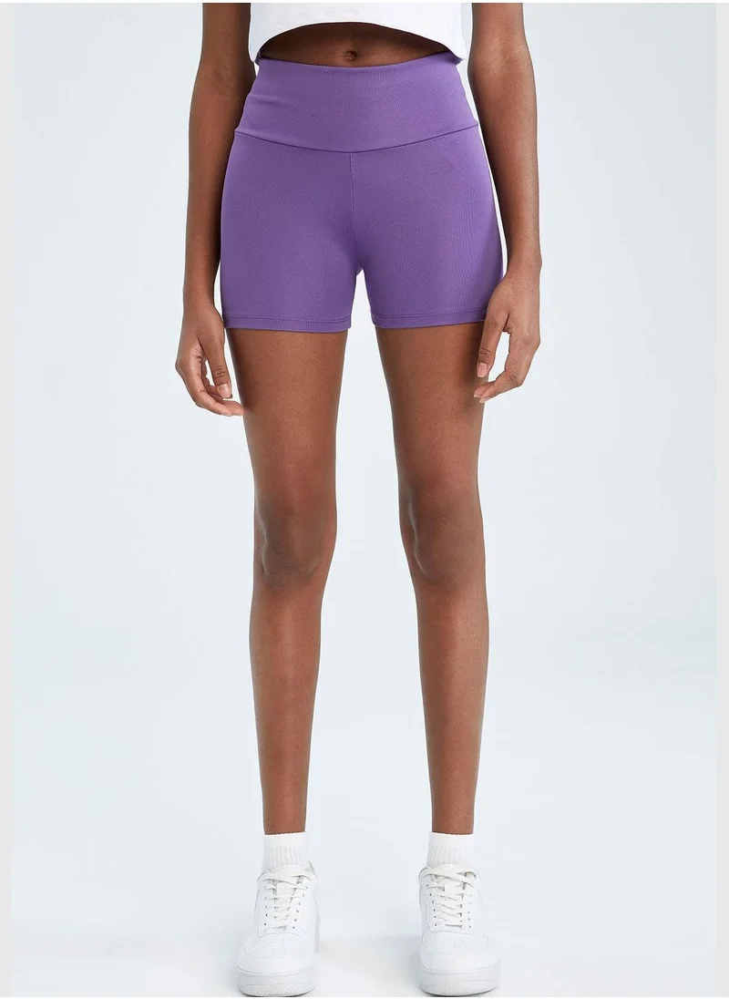DeFacto High Waisted Mini Biker Leggings