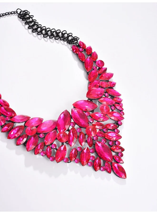 SOHI Trendy Designer Stone Artificial Necklace Jewellery