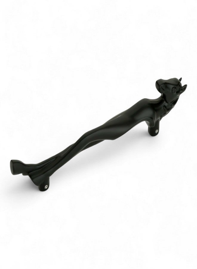 Flint Horse Designer Door Handle 20cm Main Door Pull (Black) - Image 1