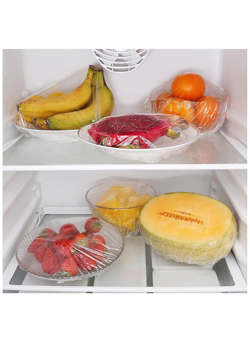 LIMOS 100-Pack Disposable Fresh-Keeping Elastic Food Lid Bags for Leftovers and Meal Preparation  - Image 4