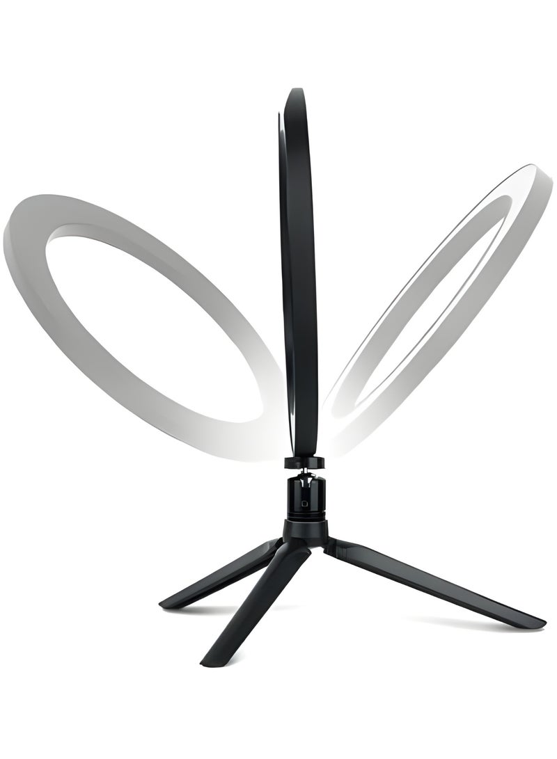 ني فو رينج لايت NeePho NP-L15 بحجم 10 بوصة مع ترايبود قابل للتمديد حتى 2.1 متر وتحكم بلوتوث وإضاءة ثلاثية الألوان - Image 4