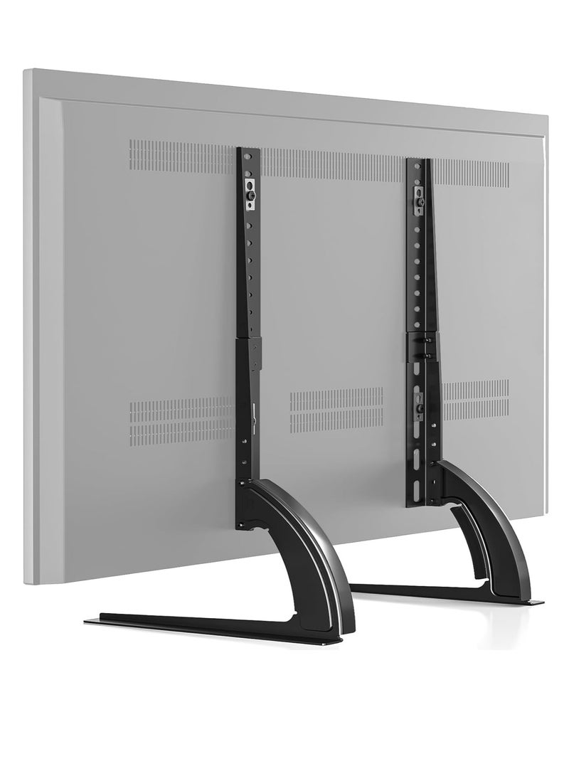 Universal TV Stand Legs for 20" to 65" TVs - Tabletop Replacement Pedestal for LCD/LED/OLED/Plasma - Image 1