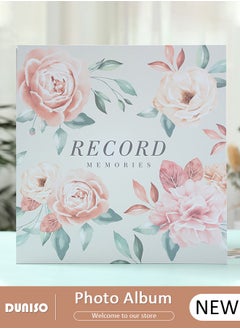DUNISO Photo Albums, 40 Pages Large Photo Album Self Adhesive Scrapbook Album, Magnetic Self-stick Photos Hand Made DIY Albums, Memory Book Holds 3x5, 4x6, 5x7, 6x8, 8x10 Inch Photos  - Image 1