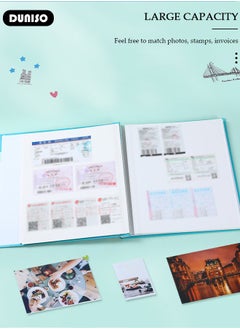 DUNISO Photo Albums, 40 Pages Large Photo Album Self Adhesive Scrapbook Album, Magnetic Self-stick Photos Hand Made DIY Albums, Memory Book Holds 3x5, 4x6, 5x7, 6x8, 8x10 Inch Photos  - Image 5