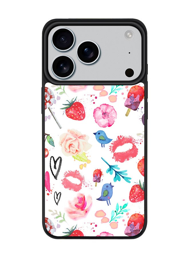Stylizedd iPhone 17 Pro Case, [Compatible with MagSafe] Slim Magnetic cover Phone Case iPhone 17 Pro -Summer Fever - Image 1