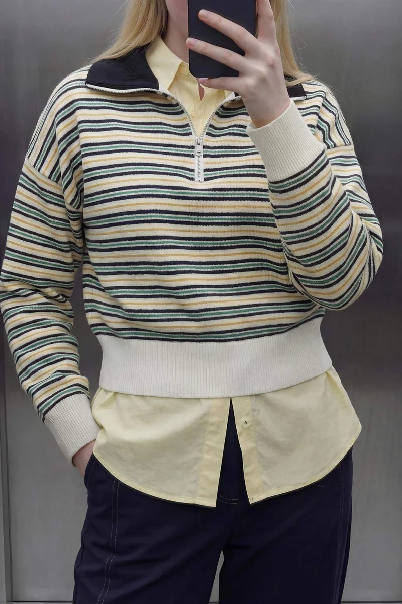 DeFacto Long Sleeve Sweatshirt