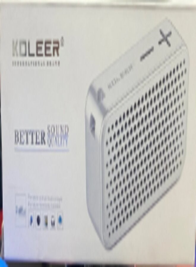 كولير KOLEER S25 مكبر صوت بلوتوث محمول Hifi ستيريو صوت محيطي مضخم صوت مكبر صوت صغير - مكبر صوت - طاولة محمولة - Image 2