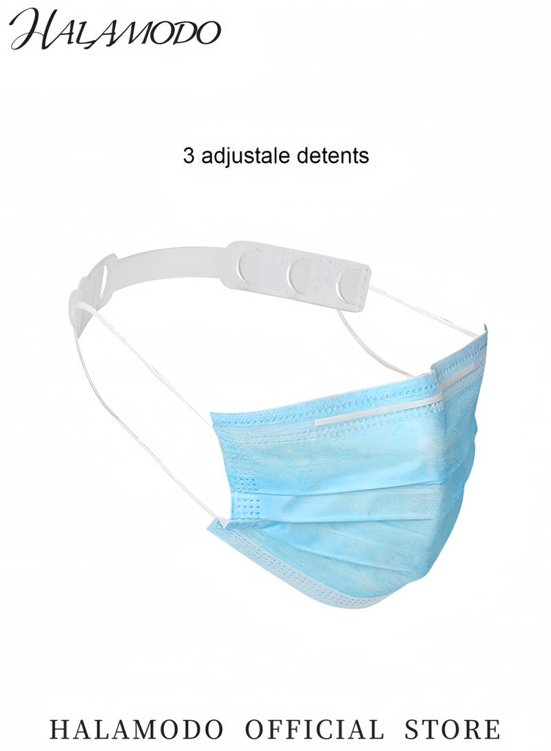 HALAMODO 10 PCS Adjustable Mask Extension Strap for Adults and Kids Comfortable Elastic Ear Saver Universal Mask Strap Extension Soft and Durable Face Mask Ear Protector Reusable and Convenient for Daily Use - Image 3