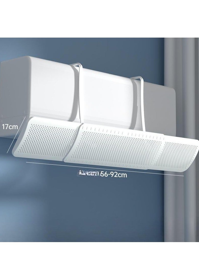 Ac Deflector Air Conditioning Adjustable Anti Cold Baffle Deflector Manual Adjustment of Air Conditioning Wind Direction Used in Living Room Offices - Image 1