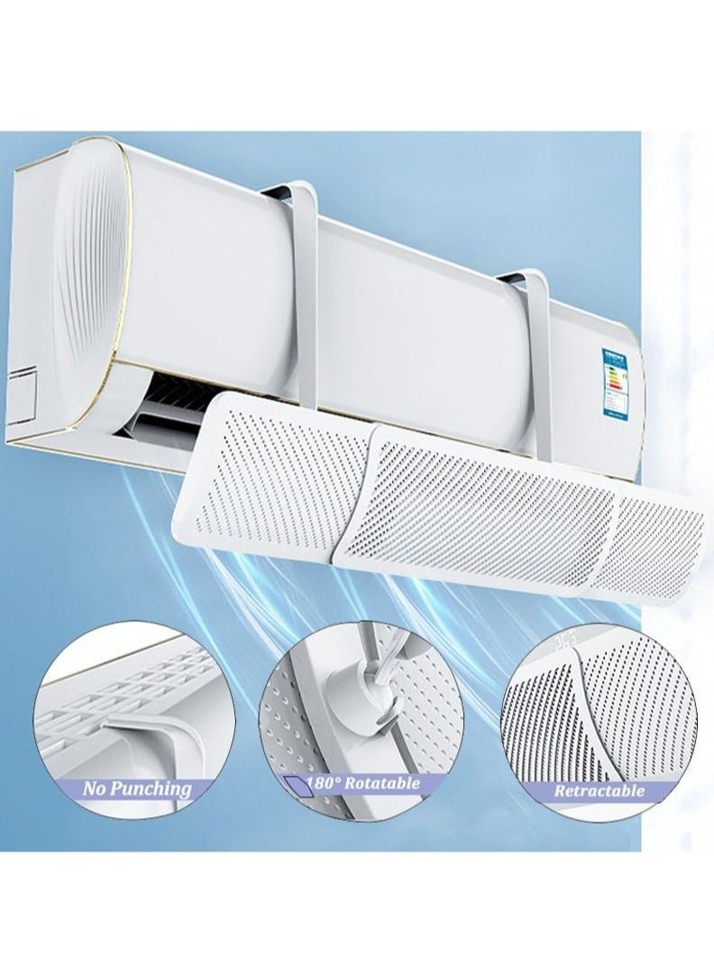 Ac Deflector Air Conditioning Adjustable Anti Cold Baffle Deflector Manual Adjustment of Air Conditioning Wind Direction Used in Living Room Offices - Image 3