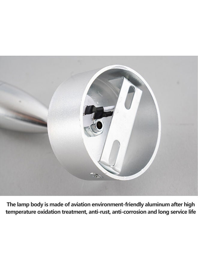 نيبمينينت مصباح قراءة بقوّة 3 وات يوضع بجانب السرير فضي - Image 2