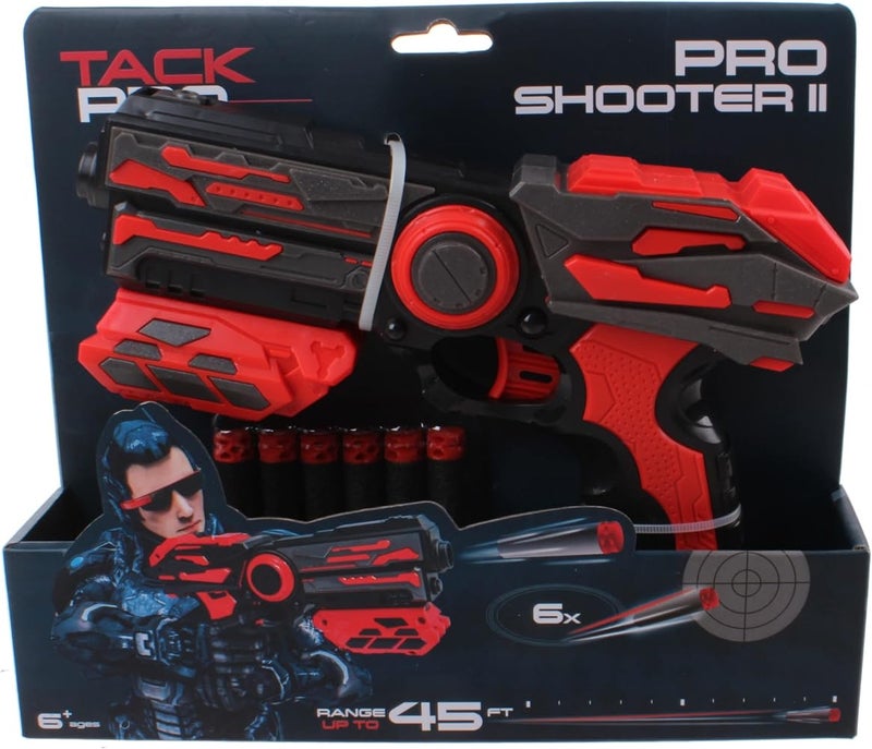 Idena THE TACK PRO® CROW II DART BLASTER - WITH 6 FOAM DARTS - Image 3
