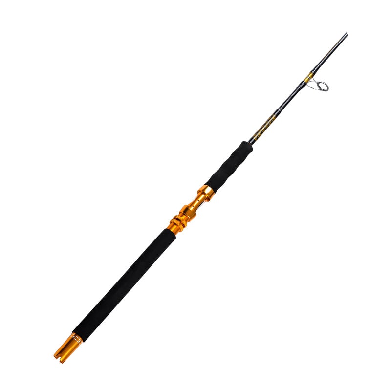 Fiblink Saltwater Jigging Spinning Rod 1-Piece Heavy Jig Fishing Rod (30-50 lb/50-80 lb/80-120 lb, 5 Feet 6 Inch)(50-80 lbs) - Image 2