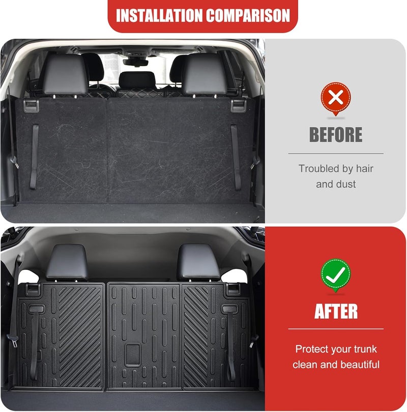 Utiiy Cargo Mat for 2020-2023 Toyota Highlander - Image 2