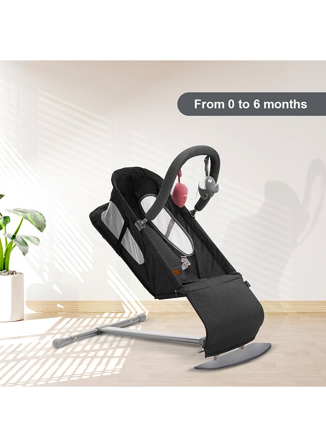 TEKNUM Baby Bouncer with Grab Toys - Black - pzsku/ZF2CDDA214CD64B65999FZ/45/_/1720708186/7a877c40-7a0a-4962-bc34-276c9f247a2b