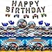 Sabary 173 Pcs Monster Truck Birthday Party Supplies Serves 24 Monster Truck Tablecloth Banner Plates Napkins Tableware Set for Themed Birthday Party Decorations - Image 2