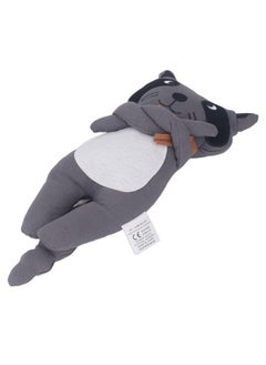 نيبمينينت Animal Doll Stuffed Raccoon Toy Soft Plush Figure Home Decoration for Family Friends  - Image 3