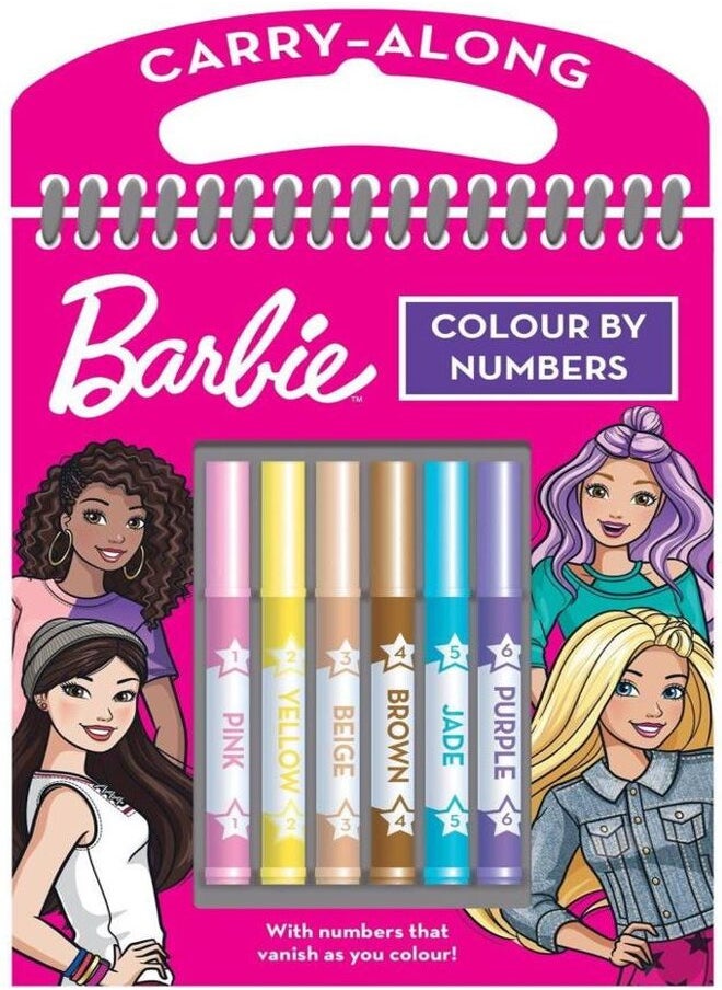 Barbie Colour By Numbers Set 