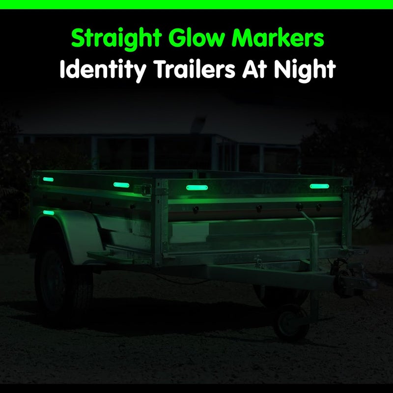 GLO-X Glow Markers - Powerful Glow in The Dark Camping Accessories for Tent Campers - Solar Powered (Straight Marker) - Image 5