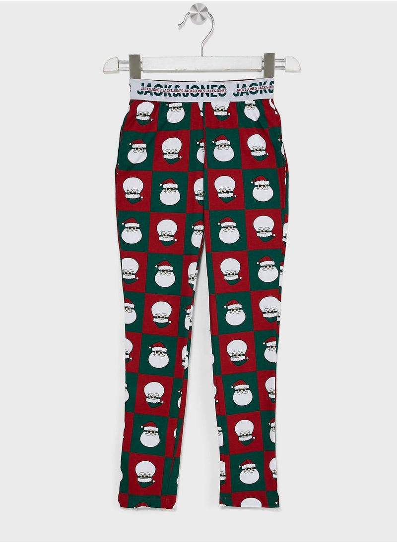 Jack & Jones Junior - Youth Printed T-Shirt & Sweatpants - Image 1
