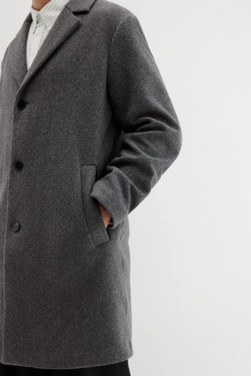 H&M Regular Fit Single-breasted coat