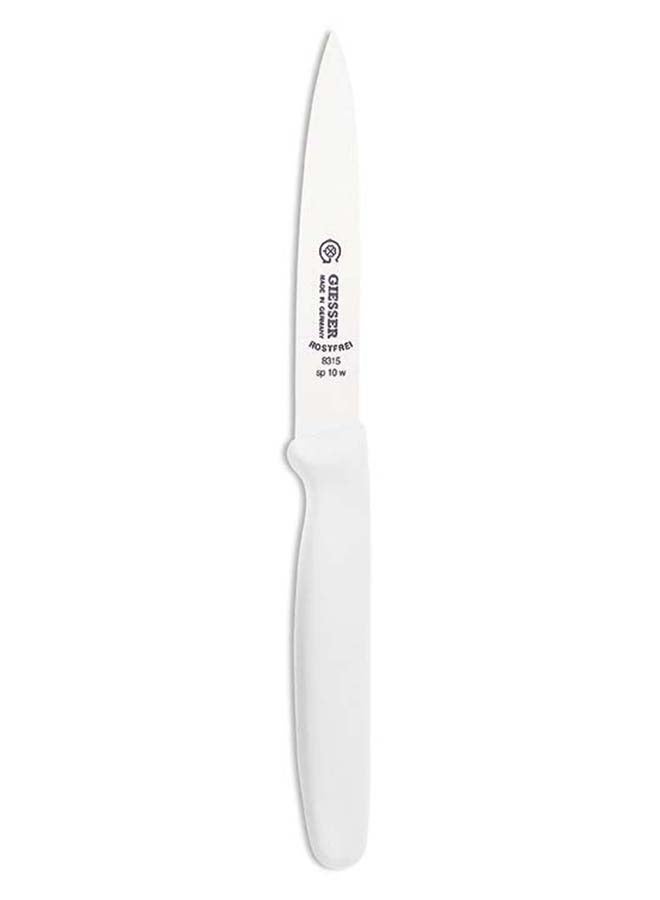 Giesser Messer Paring Knife 10cm - White handle