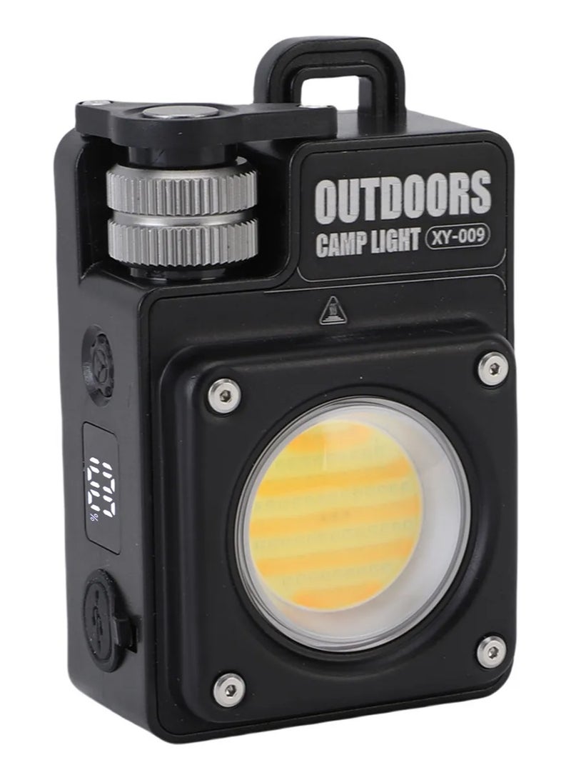 BlueFire Rechargeable Magnetic COB LED Work Light 1500 Lumens 🔦 | Multifunctional Portable Camping Lamp with Adjustable Brightness (3000K–6000K) | 3000mAh Long-Lasting Battery, USB-C Fast Charging, Weatherproof & Hands-Free Design for Car Repair, Outdoor, and Emergency Use - Image 3