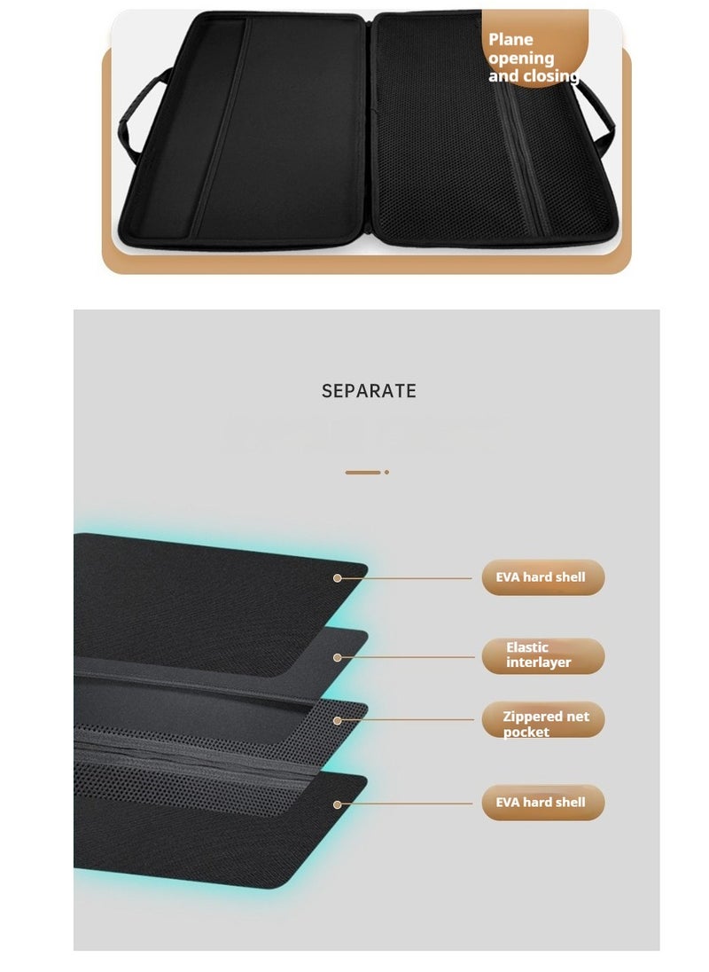 حافظة كمبيوتر محمول Skycare متوافقة مع MacBook Air/Pro، 11/13.6/14/14.2/15.6/16 بوصة، متوافقة مع MacBook Pro 14 بوصة M3 M2 M1 Chip Pro Max 2024-2021