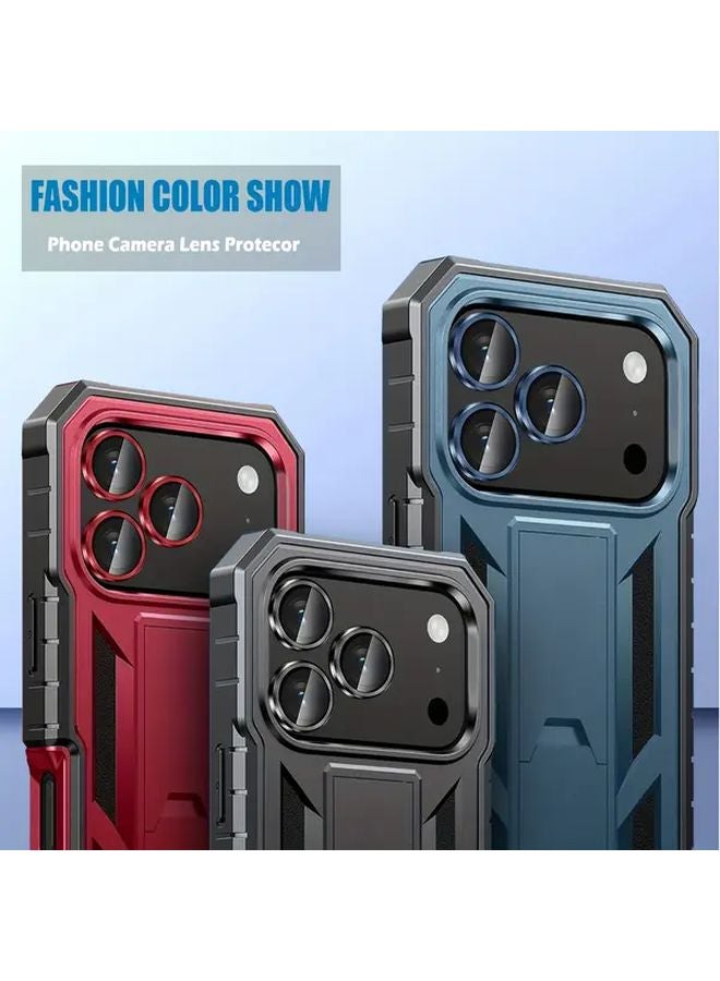 Golden Tempered Glass Camera Lens Protector For iPhone 17 Pro Max Case Friendly - Image 5