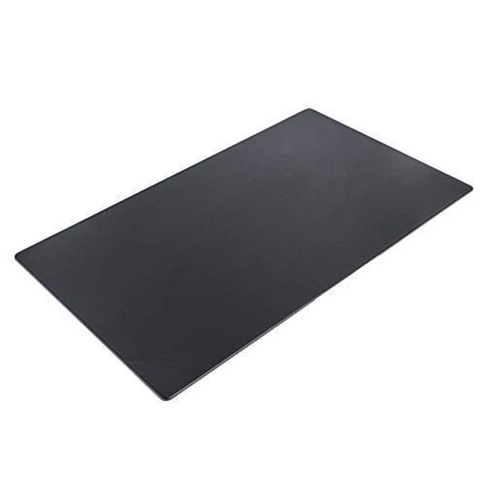 Dacasso Pad Without Side Rails Luxury Leather Blotter For Writing-Executive Desk Surface Protector, 34 X 20, Black - Image 2