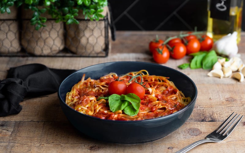 KooK Pasta Bowl, Salad Bowls, Soup, Serving Bowls, Ceramic, Large Capacity, Microwave & Dishwasher Safe, Set of 4, 40 Oz,(Navy Blue) - Image 3