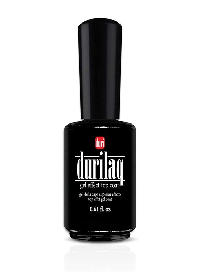 duri Nail Polish, Durilaq Gel Effect Top Coat, Glossy, Fast Drying and Long Lasting Gel Like Look, 0.61 Fl Oz Cosmetics - Image 1