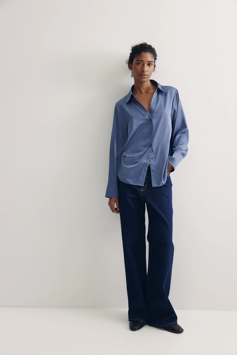 اتش اند ام V-neck blouse