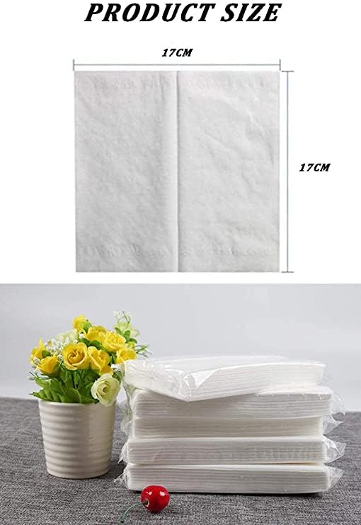 مناديل الوجه، إعادة تعبئة المناديل، مناديل وجه قابلة للاستخدام مرة واحدة، منشفة وجه، عبوة مناديل بحجم السفر لحقيبة اليد 6 عبوات، عبوة من 6، 1200 ورقة - Image 2