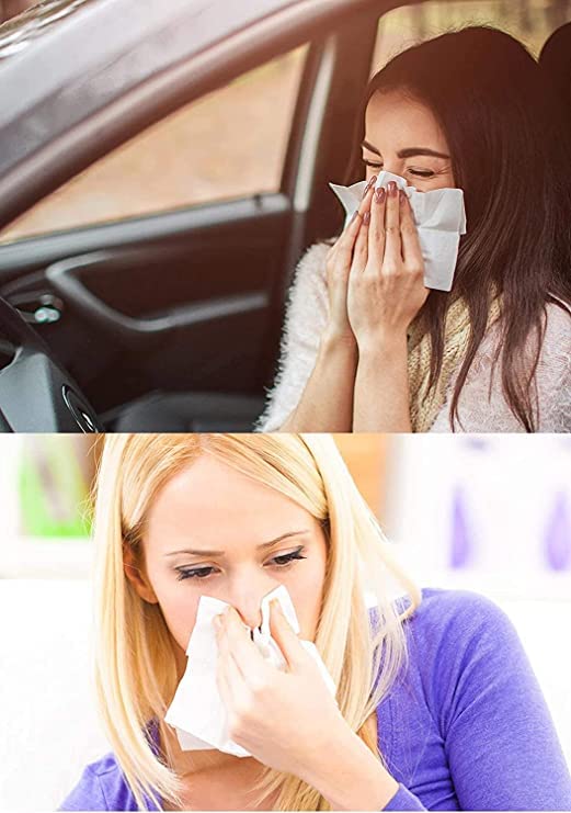 مناديل الوجه، إعادة تعبئة المناديل، مناديل وجه قابلة للاستخدام مرة واحدة، منشفة وجه، عبوة مناديل بحجم السفر لحقيبة اليد 6 عبوات، عبوة من 6، 1200 ورقة - Image 4