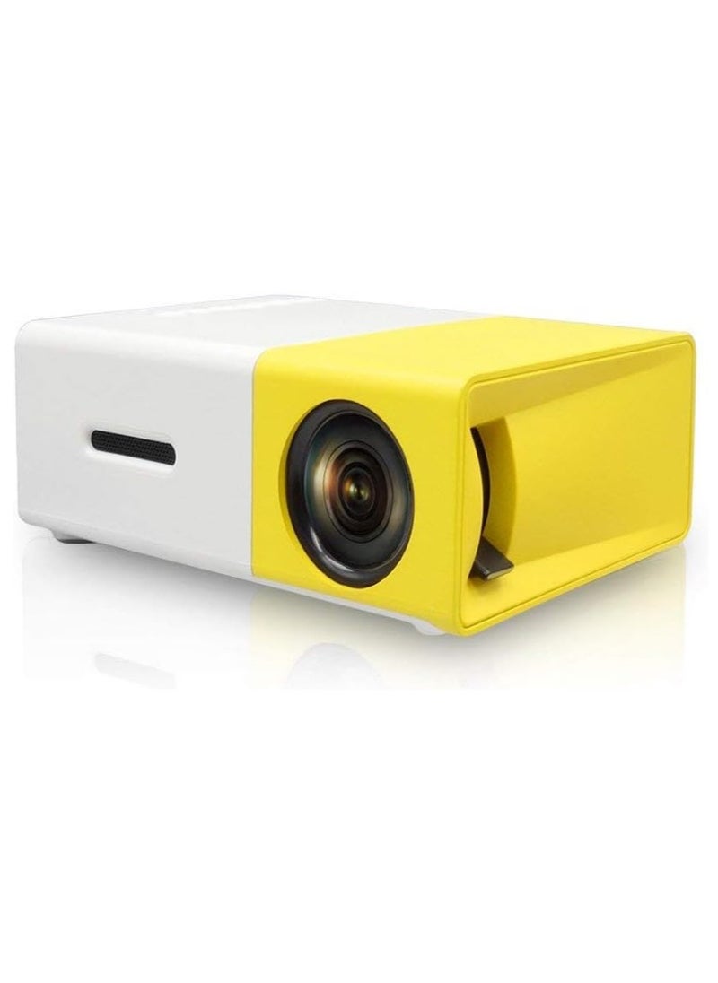 DUSALA Mini Projector, Portable 1080P LED Projector, Home Cinema Theater, Indoor/Outdoor Movie Projectors, Laptop/PC/Smartphone Support, HDMI Input  - Image 1