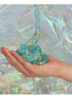 Elmers Elmer’s Gue Pre-Made Slime Deep Gue Sea  Slime Kit Includes Storage Container - Blue, 680 ml Bucket  - Image 4