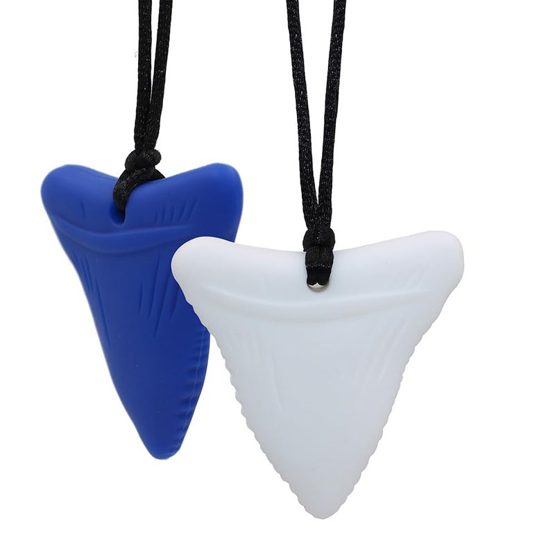 MaberryTech Direct Chew Necklaces for Sensory Kids, 3 Pack Sensory Toys Silicone Chewy Necklace Sensory for Autism, ADHD, Anxiety or Other Special Needs- Reduces Chewing Fidgeting for Boys Girls Adults Chewer - Image 2