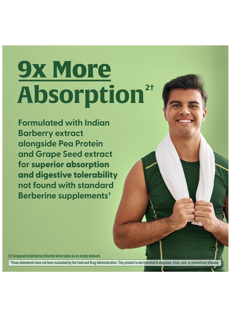 MegaFood MegaFood Berberine Phytosome -CLINICALLY STUDIED BERBERINE SUPPORTS A HEALTHY METABOLISM AND CARDIOVASCULAR HEALTH, DIETARY SUPPLEMENT, 60 CAPSULES / 60 SERVINGS  - Image 3