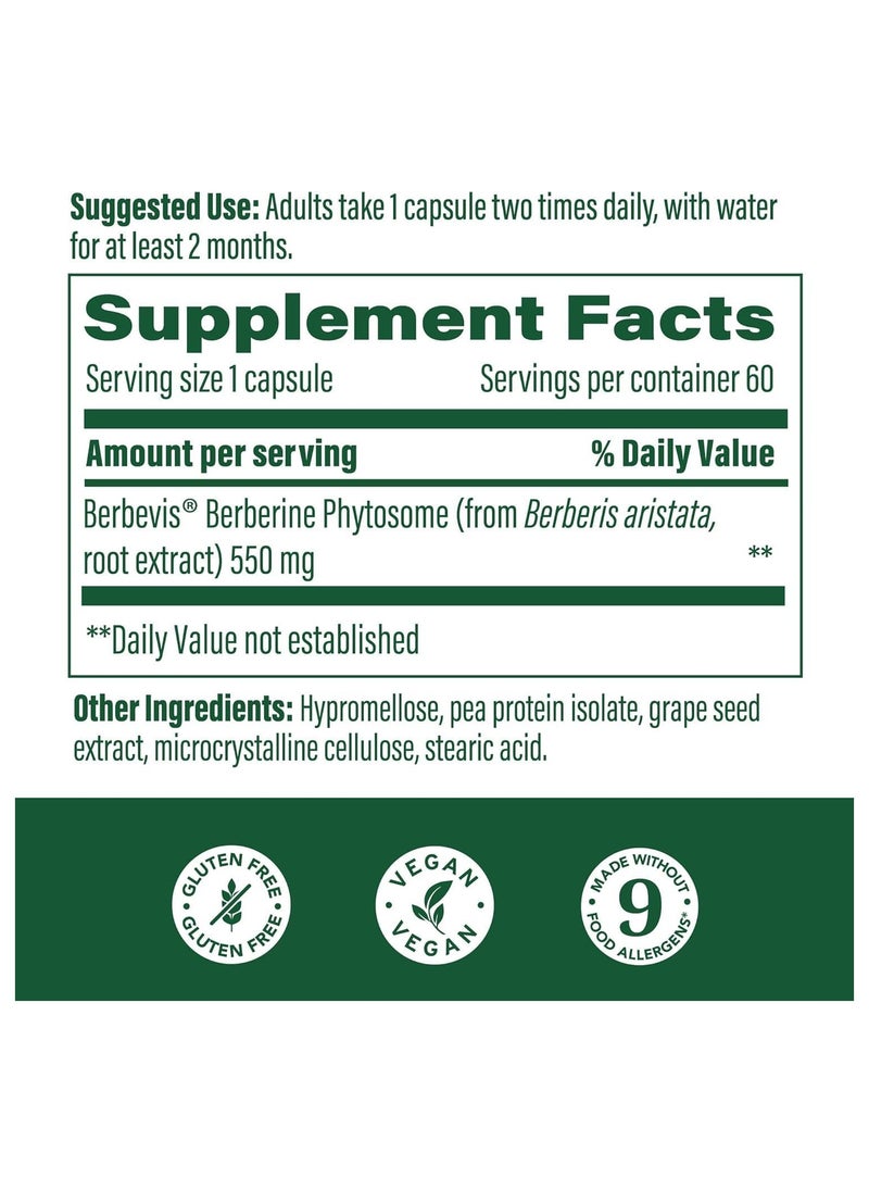 MegaFood Berberine Phytosome - Berberine Supplement 550 mg Per Serving, 1100 mg Daily - 9X Absorption - Supports A Healthy Metabolism & Cholesterol Levels - Vegan - 60 Capsules, 30 Day Supply - pzsku/ZF2CEEA1579EF80A51586Z/45/_/1737022593/faecb35c-da0c-429e-bb82-dfec61a66550