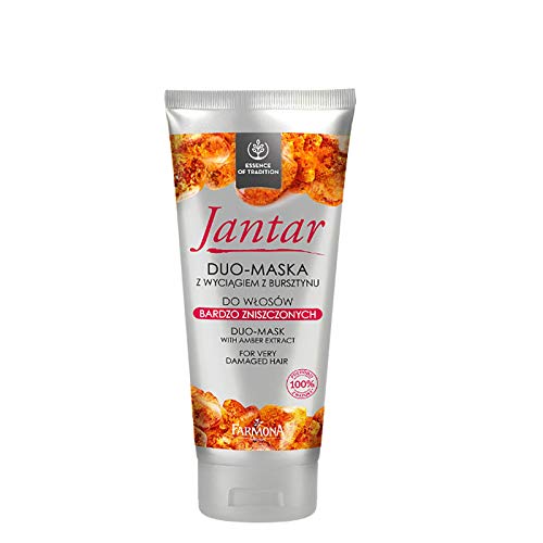 FARMONA JANTAR DUOMASK FOR VERY DAMAGED HAIR WITH AMBER EXTRACT 200ml - Image 2