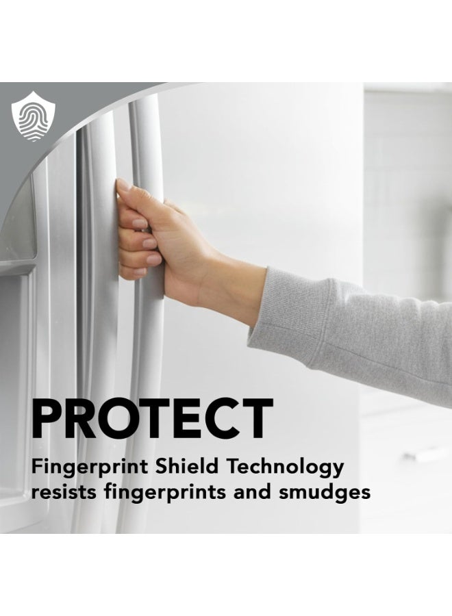 Weiman Stainless Steel Wipes (Large Microfiber Cloth) Removes Fingerprints Residue Water Marks and Grease from Appliances - Works Great on Refrigerators Dishwashers Ovens Grills - Packaging May Vary - Image 3