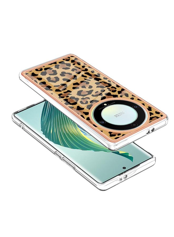 اس-توب جراب لهاتف Honor X9a / Magic5 Lite، جراب هاتف IMD مزدوج الجوانب من الرخام المطلي بالكهرباء - Image 3