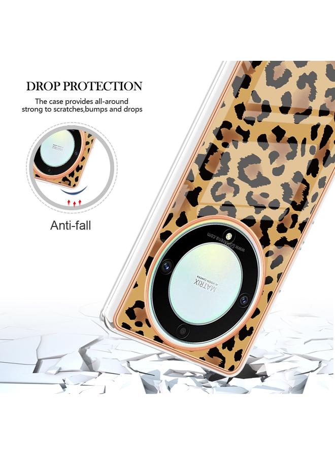 اس-توب جراب لهاتف Honor X9a / Magic5 Lite، جراب هاتف IMD مزدوج الجوانب من الرخام المطلي بالكهرباء - Image 4