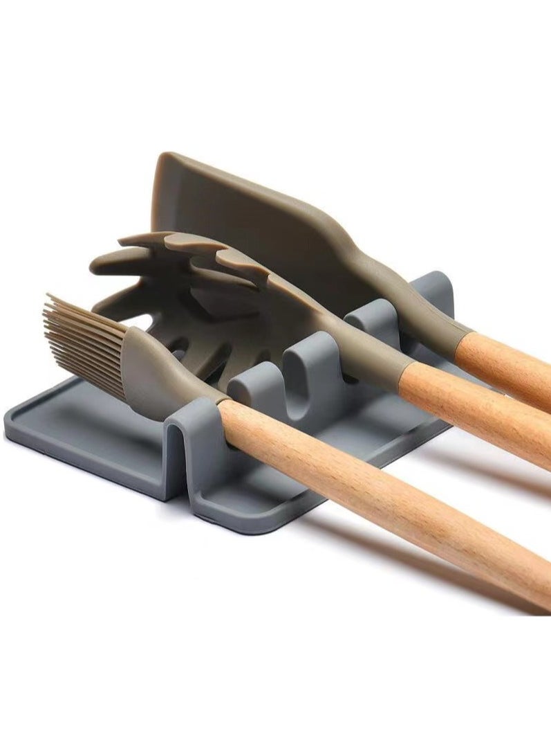 Generic Kitchen utensil rack - Bisphenol A free, durable kitchen countertop spoon rack with drip pad  - Image 3